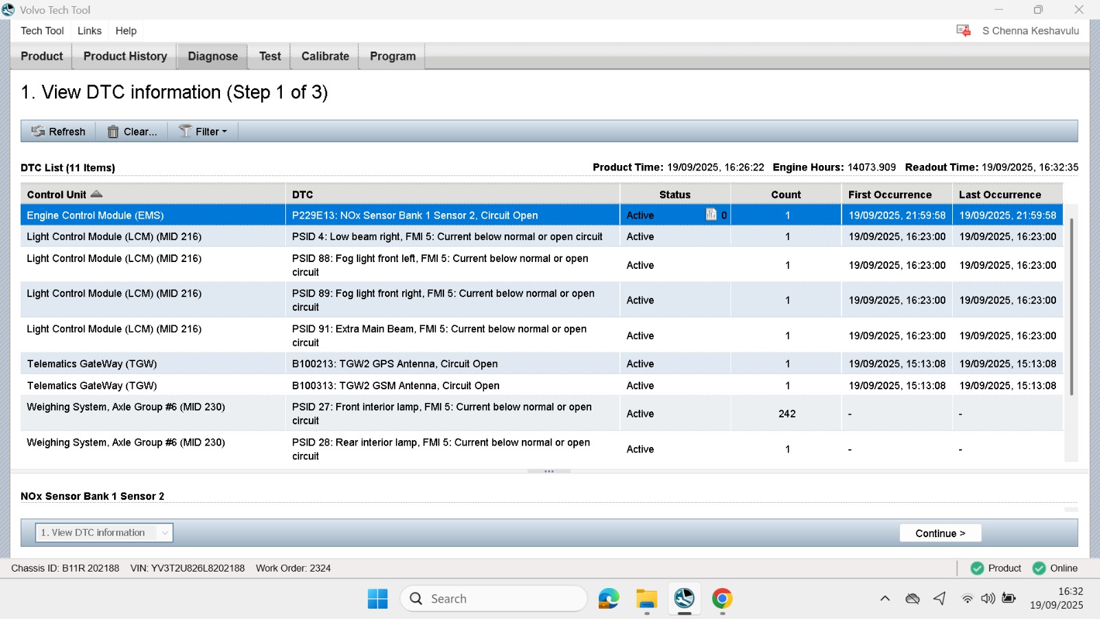 Update TFAR Query