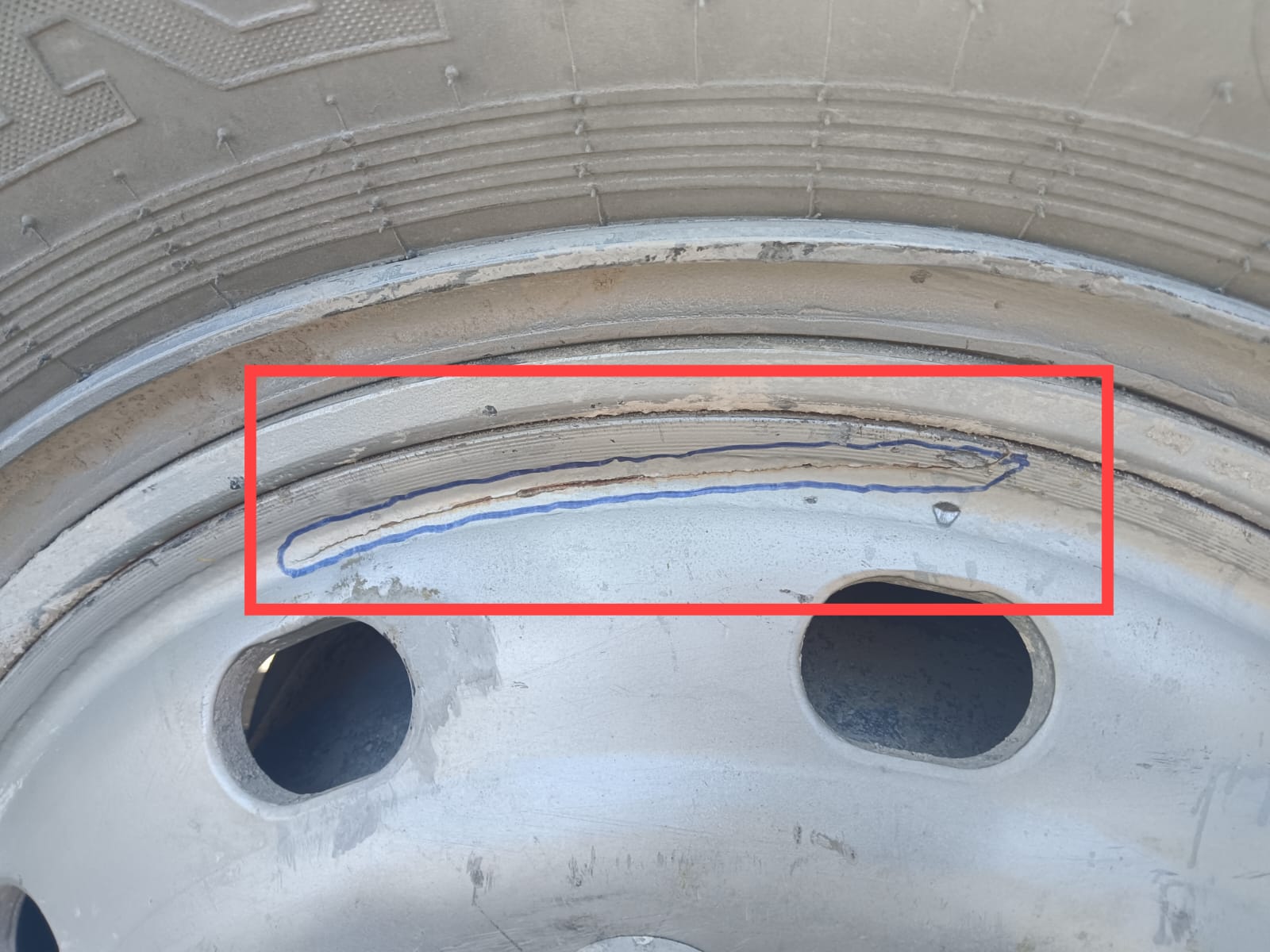 Front Rhs Wheel Jam TFAR